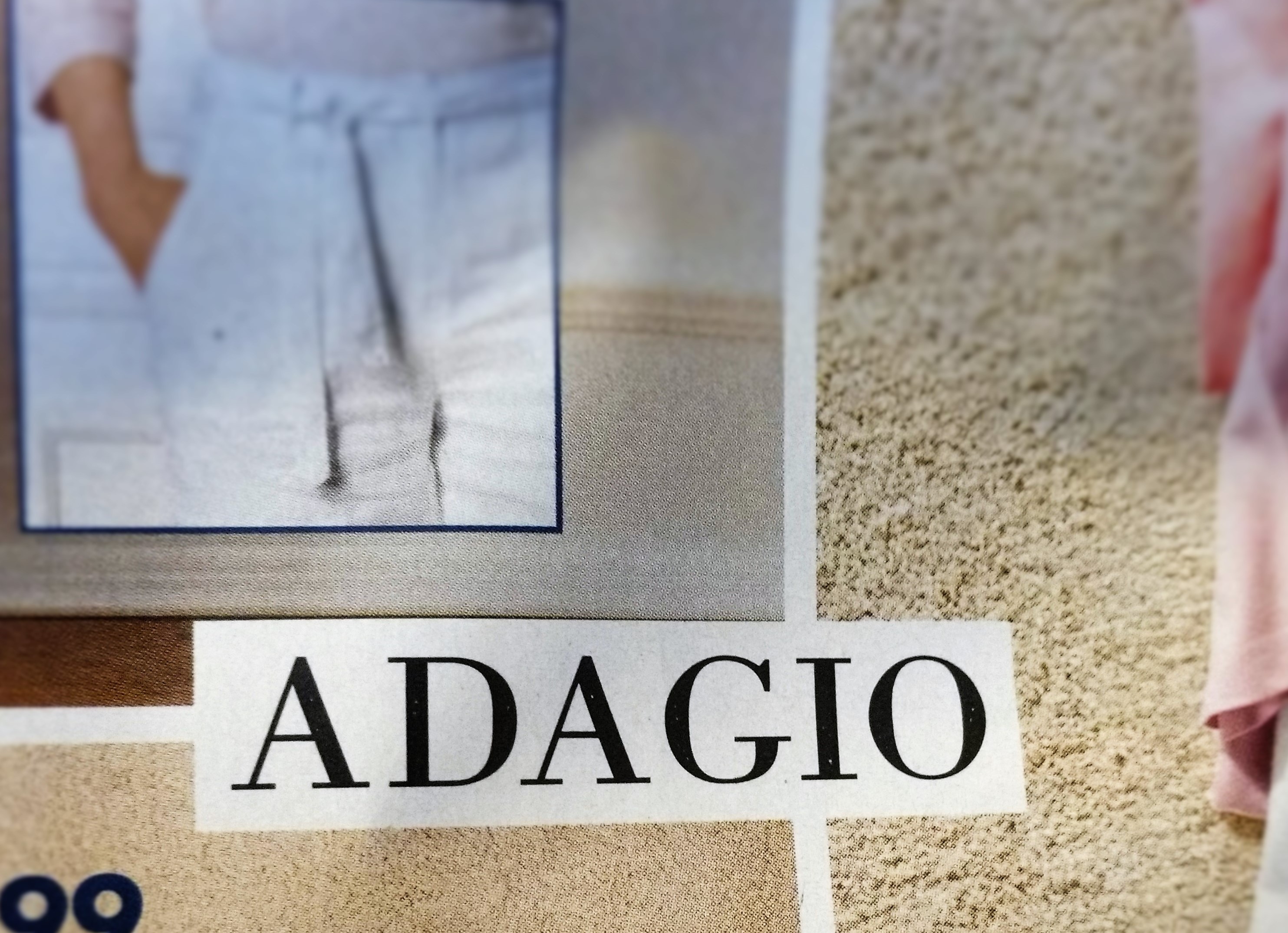 Adagio! Werbeprospekt