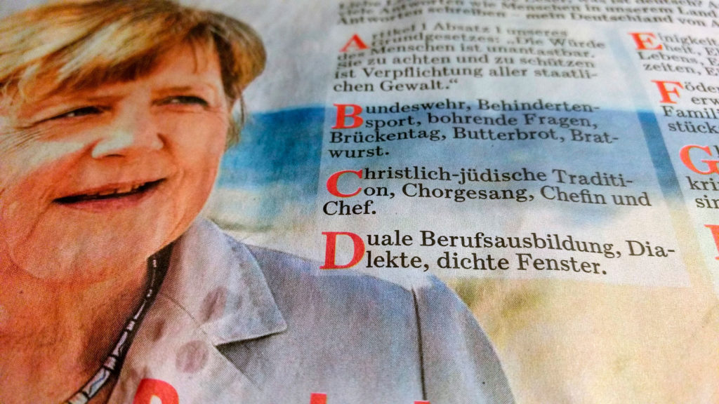 Das ABC der Deutschen. BILD-Zeitung