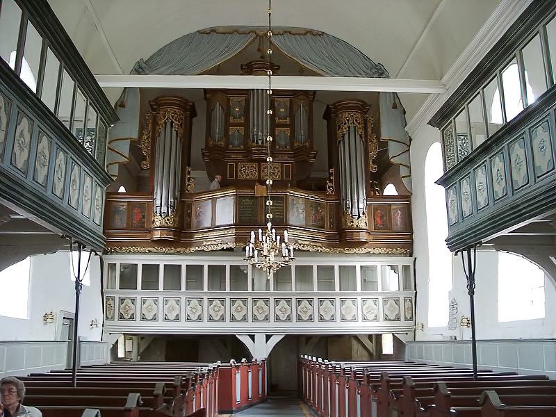 Arp-Schnitger-Orgel an St. Martini et Nicolai in Steinkirchen